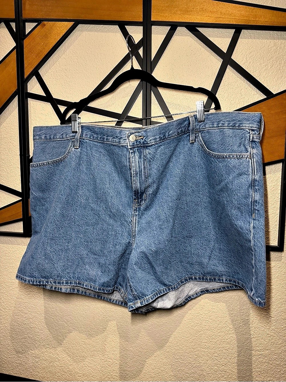 Old Navy High-Rise Wow Baggy Short Women's Denim Jean Shorts Size 22